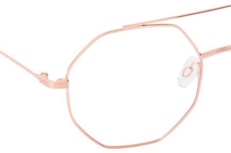 NovaLanaLove x Mister Spex Lana rose gold Brille kaufen.